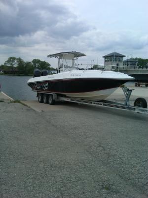 on site marine testing in the water
