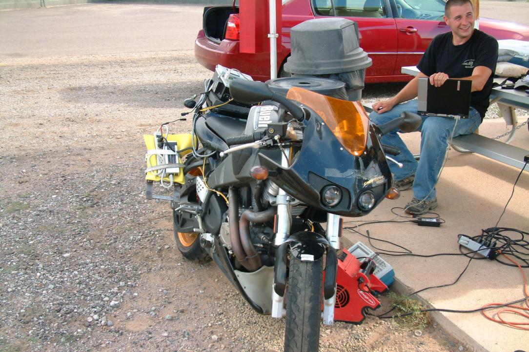 Harley-Davidson proving grounds test support